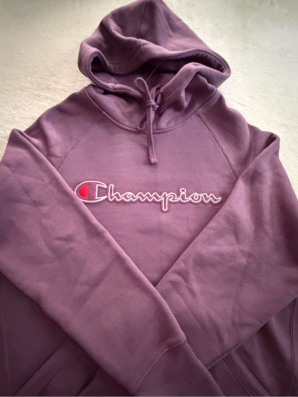 Champion NWT Women's Pullover Hoodie in Dusty Mauve